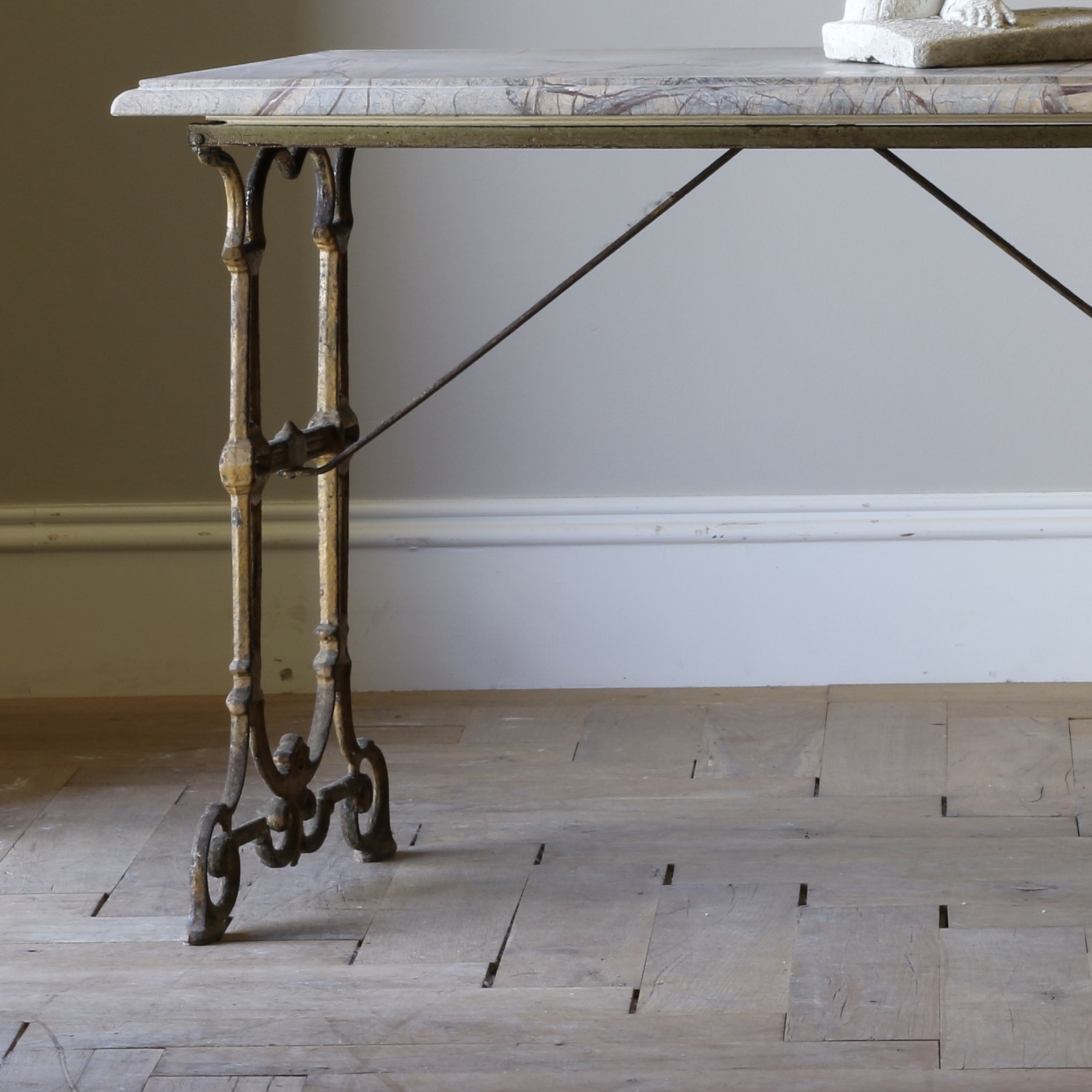 Cast-Iron Flower Table